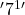 '7^1'